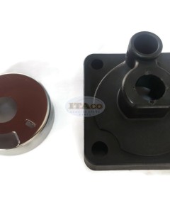 Boat Motor Housing Water Pump + Insert Cartridge For Yamaha Outboard F 6HP - 15HP 63V-44301 2/4 stroke Engine