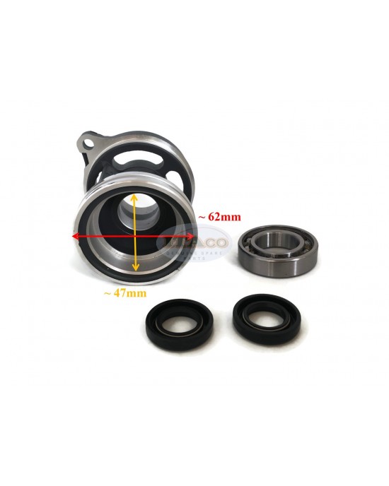 Boat Motor 683-45361-01 93306-00501 93101-17054 Lower Casing Cap Assy with Bearing for Yamaha Parsun Outboard F T 9.9HP 15HP 2/4-stroke Marine Engine Boat Motor 683-45361-01 93306-00501 93101-17054 Lower Casing Cap Assy with Bearing for Yamaha Parsun Outboard F T 9.9HP 15HP 2/4-stroke Marine Engine