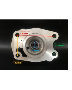 Boat Motor 679-44341-00-94 T36-03000101 Water Pump Housing Yamaha Parsun Outboard C K0HP 2 stroke Engine