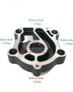 Boat Motor Housing Water Pump Casing 688-44341-01 00 94 for Yamaha Outboard 6D8-WS443-00 50-70 C 75-90HP Outboard Motor Engine