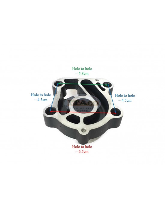 Boat Motor Housing Water Pump Casing 688-44341-01 00 94 for Yamaha Outboard 6D8-WS443-00 50-70 C 75-90HP Outboard Motor Engine