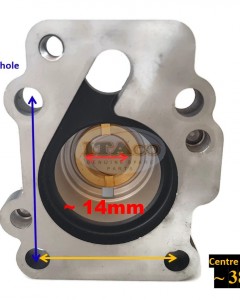 Boat Motor Housing Bearing with Bushing 6E7-45331-00 CA 5B 626-45316 for Yamaha Parsun Outboard 9.9HP 15HP T F 9 15 2/4 stroke Engine