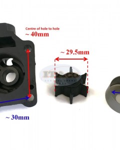 Boat Motor Water Pump Kit Housing For Parsun HDX Makara T4 T5 T5.8 2-Stroke Outboard Engine