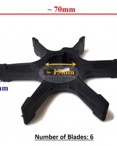 Boat Motor Water Pump Impeller 17461-93001 17461-93002 17461-93003 for Suzuki Outboard DT 16 20 25 Sierra 18-3092 Boat Engine