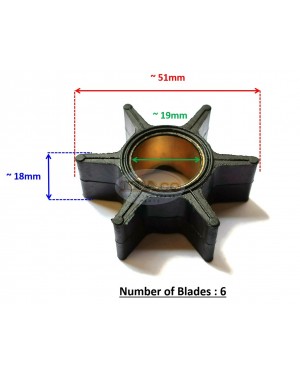 Boat Motor Water Pump Impeller 17461-95201 17461-95200 500312 for Suzuki Johnson Outboard Sierra 18-3007 500312 Motor Engine