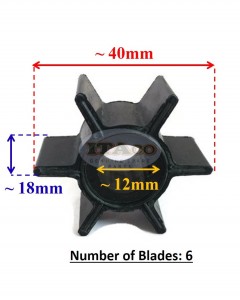 ITACO Boat Motor Fuel Hose Connector Female 3B2-70250-0 1 M 22-8537361 for Tohatsu Nissan Mercury Mercruiser Quicksilver Outboard 5/16" ID 12.5MM Engine