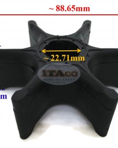 Outboard Motor Water Pump Impeller 6E5-44352-03 6E5-44352-01 6E5-44352-01-00 18-3071 for Yamaha 100HP 115HP 150HP 200HP 225HP 250HP V4 V6 Outboard Motor Engine