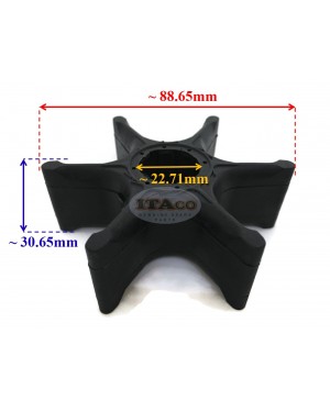 Boat Motor Water Pump Impeller 6E5-44352-00 6E5-44352-01 for Yamaha Outboard 115 - 300HP V4 V6 Sierra 18-3071 boat engine