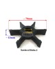 Boat Motor Water Pump Impeller 6G0-44352 6GO-44352 656-44352 01 02 03 for Yamaha Outboard 20HP 25HP A B 2/4-stroke Motor Engine Boat Motor Water Pump Impeller 6G0-44352 6GO-44352 656-44352 01 02 03 for Yamaha Outboard 20HP 25HP A B 2/4-stroke Motor Engine