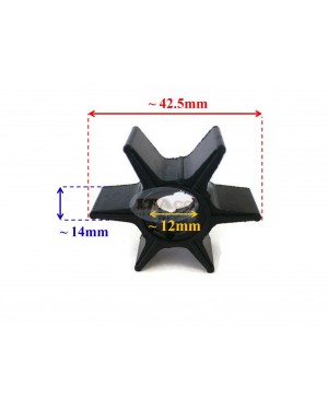 Boat Motor 47-952892 Water Pump Impeller for Mercury Mercruiser Quicksilver Mariner Outboard 2.2HP - 3.3HP 2/4-stroke Engine