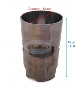 Boat Motor Liner Sleeve 688-10935 688-11312 6H1 11312 Piston For Yamaha Outboard 48HP - 90HP 82MM 2 stroke Engine