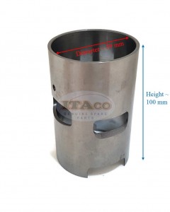 Boat Motor Liner Sleeve for Suzuki Outboard DT 9.9HP 15HP Cylinder Piston 59MM 11212-93100 2 stroke Engine