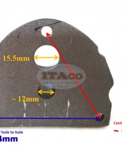 Boat Motor 63V-44514-01 5B CA T15-02010000 Rubber Mount Damper Upper for Yamaha Parsun Marine Outboard E 9.9HP 15HP 2 stroke Engine