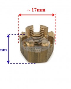 Boat Motor Propeller Nut 09140-08016 09140-08023 09141-12005 09159-12014 for Suzuki Outboard DT DF 4HP - 40HP 2/4-stroke Engine