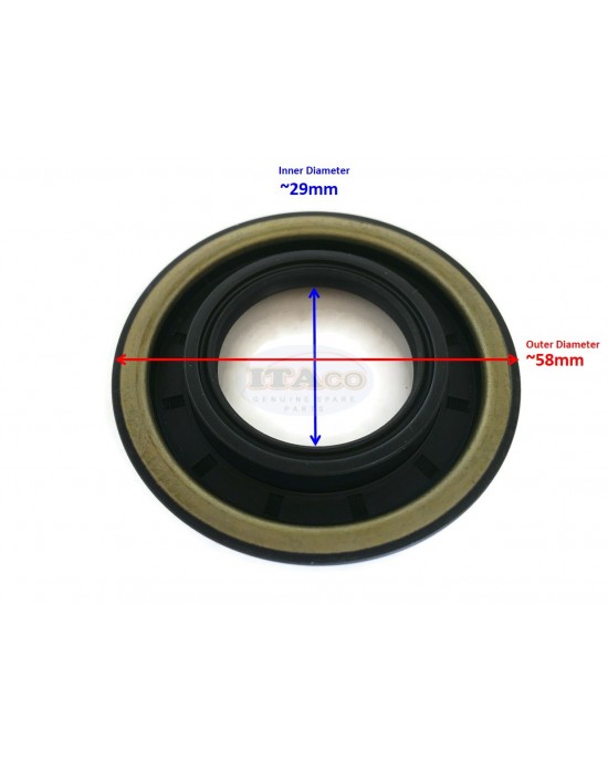 Boat Motor Seal Ladyrinth 1 Rubber Crank Piston 63V-11515-01 00 T15-04020200 for Yamaha Parsun Makara Hidea Powertec Outboard 9.9HP 15HP 2 stroke Engine