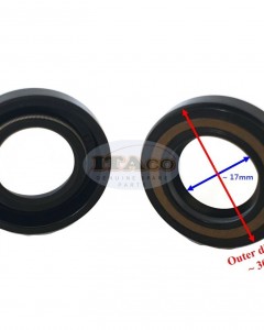 Boat Motor 2x Oil Seal Seals S-TYPE 93101-17054 F15-06080004 For Yamaha Parsun Makara Hidea Outboard 8HP 9.9HP 15HP 20HP 2/4-stroke Motor Engine