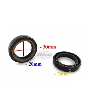 Boat Motor 2 x Oil Seal Seals S-TYPE 93101-20048 93102-20484 F15-06020003 20 x 30 x 6 mm For Yamaha Outboard Motorcyle CH50 RD RZ350 YA6 TY250 RZ350