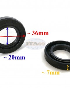 Boat Motor 2x Crankcase Oil Seal Seals 93101-20M29 20M24 For Yamaha Outboard 3HP - 15HP 2 stroke Engine