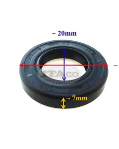 Boat Motor Crankcase Oil Seal 93101-20M29 93101-20M24 20x36x7 For Yamaha Outboard 3HP 4HP 5HP 8HP 9.9HP 15HP 2 stroke Engine