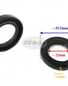 2x Boat Motor Oil Seal 93101-22M60 Marine For Yamaha Parsun Outboard F 25HP 30HP 40HP Boat 2/4-stroke Engine