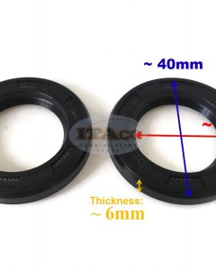 2x Boat Motor 93101-25M03 S-Type Oil Seal Seals For Yamaha Outboard F 25HP - 100HP 2/4-stroke Boats Engine