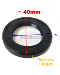 Boat Motor 93101-25M03 S-Type Oil Seal Seals For Yamaha Outboard F 25HP - 100HP 2/4-stroke Boats Engine