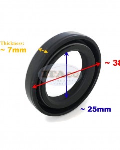 Boat Motor Crankshaft Oil Seal 93102-25M48 93102-25M44 25x38x7 T15-04010403 For Yamaha Parsun Outboard 9.9HP 13.5HP 15HP 2 stroke Marine Engine