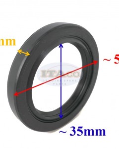 Boat Outboard Motor Oil Seal 93102-35M18 T40-05040008 35x50x7 For Yamaha Parsun Outboard K40 J E40G 40X 40HP 2T 40HP Marine Diesel MU-1 MU-2 MU-20 Engine
