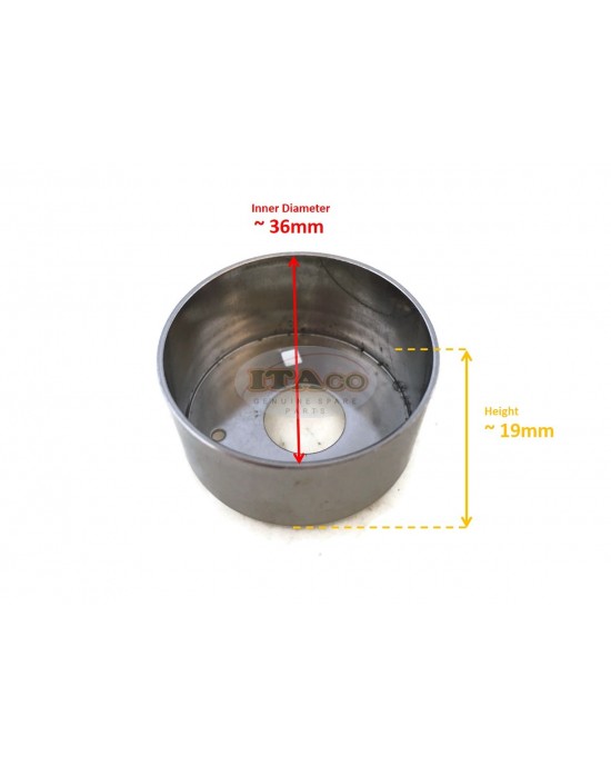 Boat Motor 3B2-65011-0 M 8037511 Liner Pump Case Insert for Tohatsu Nissan Mercury Parsun Outboard 8hp 9.8hp 2/4-stroke Engine Boat Motor 3B2-65011-0 M 8037511 Liner Pump Case Insert for Tohatsu Nissan Mercury Parsun Outboard 8hp 9.8hp 2/4-stroke Engine