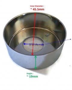 Boat Motor Water Pump Impeller Insert Cartridge 663-44322-00 18-3435 for Yamaha Sierra Marine Outboard F 50hp - 70hp 2/4-stroke