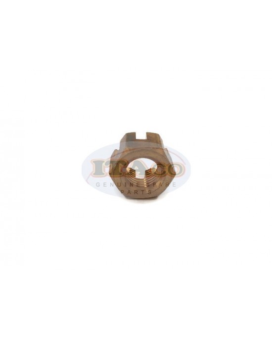 Boat Motor 90171-14013-00 Propeller Prop Castle Nut for Yamaha Parsun Outboard 20-45HP 2/4-stroke Engine Boat Motor 90171-14013-00 Propeller Prop Castle Nut for Yamaha Parsun Outboard 20-45HP 2/4-stroke Engine