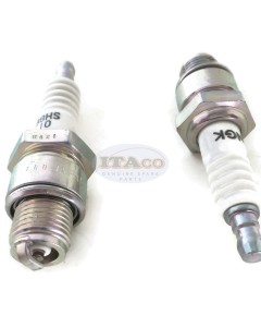2X Boat Motor Genuine Made in Japan OEM Spark Plug 94701-00160 5126 for Yamaha Suzuki Mercruiser Outboard NGK B8HS10 B8HS-10 Toyota Denso Bosch Engine