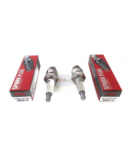 2X Boat Motor Genuine Made in Japan OEM Spark Plug 94701-00160 5126 for Yamaha Suzuki Mercruiser Outboard NGK B8HS10 B8HS-10 Toyota Denso Bosch Engine 2X Boat Motor Genuine Made in Japan OEM Spark Plug 94701-00160 5126 for Yamaha Suzuki Mercruiser Outboard NGK B8HS10 B8HS-10 Toyota Denso Bosch Engine