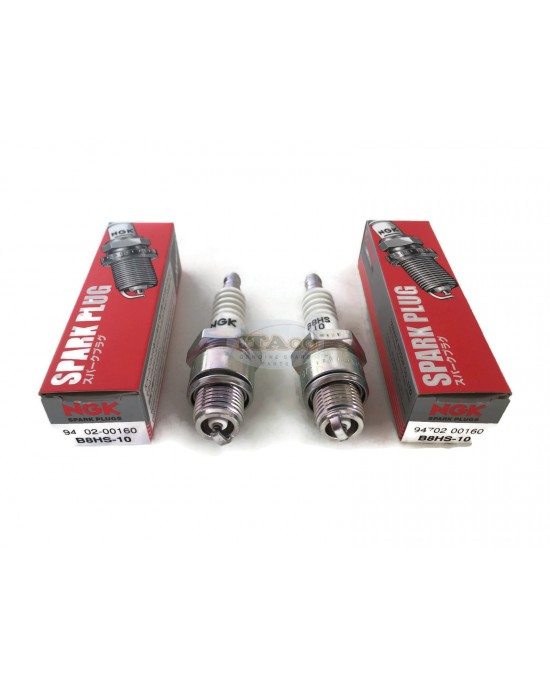 2X Boat Motor Genuine Made in Japan OEM Spark Plug 94701-00160 5126 for Yamaha Suzuki Mercruiser Outboard NGK B8HS10 B8HS-10 Toyota Denso Bosch Engine 2X Boat Motor Genuine Made in Japan OEM Spark Plug 94701-00160 5126 for Yamaha Suzuki Mercruiser Outboard NGK B8HS10 B8HS-10 Toyota Denso Bosch Engine