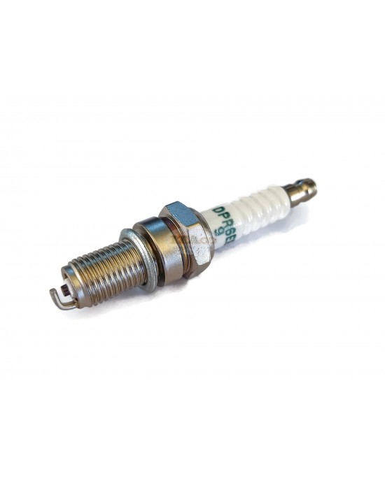 Boat Motor DPR6EB-9 Premium Spark Plug Made in Taiwan Copper Core Compatible with Yamaha Marine Outboard F15C F20 F25 F40 3108 IX22B / X22EPR-U9 4-stroke