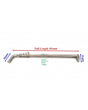 Boat Motor Tilt Thrust Rod Assy w/ Spring 350-62121-2 369-62122 for Tohatsu Nissan Parsun Mercury Mariner Quicksilver 4-18hp 2/4-stroke Engine