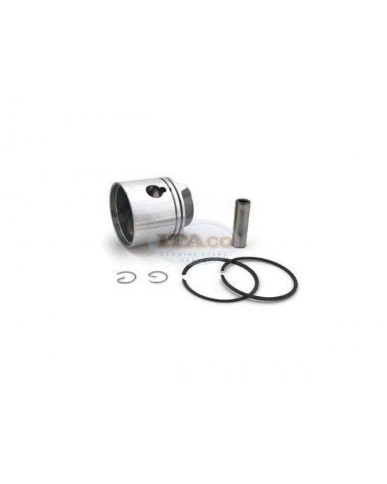 Boat Motor Piston with Pin Clip Johnson Evinrude OMC Outboard 9.9HP 10HP 15HP 2.375" 0436901 436901 2 stroke Engine