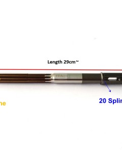 Boat Motor 57610-96311 96310 Propeller Prop Shaft for Suzuki Outboard DF DT 25HP 30HP A V-T Engine