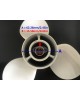 Boat Engine Aluminum Propeller 63V-45943-10-EL 63V-45943-00-EL 9 1/4x11-J for Yamaha Parsun Outboard 9.9HP 15HP Motor 9 1/4 x 11 - J Motor Engine