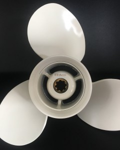 Boat Motor Propeller 63V-45945 For Yamaha 9.9HP 15HP Outboard Motors 9 1/4 X 9 -J 63V 683-45945-00-EL Engine