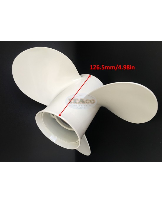 11 5/8x11 G Boat Aluminium Propeller For Yamaha Outboard 40HP 50HP 55HP 60HP Motors 69W-45947-00-00 69W-45947-00-EL 663-45947-02-EL 663-45947-02-36 663-45947-01-36 11.625x11 "