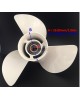 Boat Motor Aluminum Propeller 13 1/4x17-K for Yamaha 60HP 70HP 75HP 80HP 85HP 90HP 115HP 130HP Outboard Engine 6E5-45945-01-00 6E5-45945-01-EL T85-04020000 13.25x17