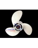 Boat Motor Aluminum Propeller 8 1/2x8 1/2 -N 6G1-45941-00-EL 6G1-45941-00-00 for Yamaha 6hp 8hp 9.9hp F6 F8 F9.9 Boat Engine 8.5x8.5