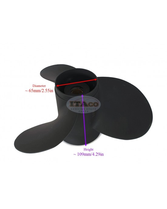 Boat Motor 58100-93743-019 Propeller 9 1/4 x11 R for Suzuki DT9.9 DT15 DF9.9 DF15 DF20 2/4-stroke Engine Boat Motor 58100-93743-019 Propeller 9 1/4 x11 R for Suzuki DT9.9 DT15 DF9.9 DF15 DF20 2/4-stroke Engine