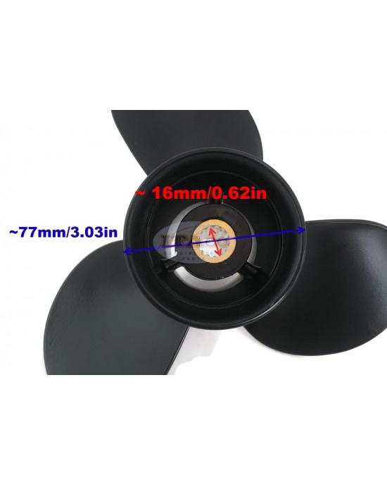 Boat Motor 362-64101-0 M 362B64101-0 8038321 853790010 Aluminium Propeller 9 1/4x9 for Tohatsu Nissan Mercury Mercruiser Quicksilver Outboard F 9.9hp 15hp 18hp 2/4-stroke Engine Boat Motor 362-64101-0 M 362B64101-0 8038321 853790010 Aluminium Propeller 9 1/4x9 for Tohatsu Nissan Mercury Mercruiser Quicksilver Outboard F 9.9hp 15hp 18hp 2/4-stroke Engine