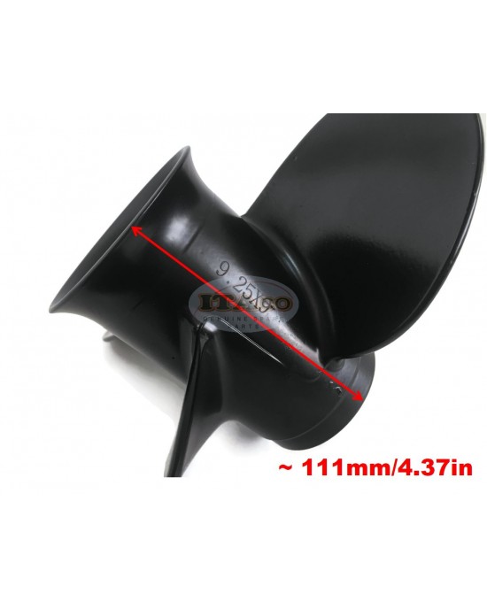 Boat Motor 362-64101-0 M 362B64101-0 8038321 853790010 Aluminium Propeller 9 1/4x9 for Tohatsu Nissan Mercury Mercruiser Quicksilver Outboard F 9.9hp 15hp 18hp 2/4-stroke Engine Boat Motor 362-64101-0 M 362B64101-0 8038321 853790010 Aluminium Propeller 9 1/4x9 for Tohatsu Nissan Mercury Mercruiser Quicksilver Outboard F 9.9hp 15hp 18hp 2/4-stroke Engine