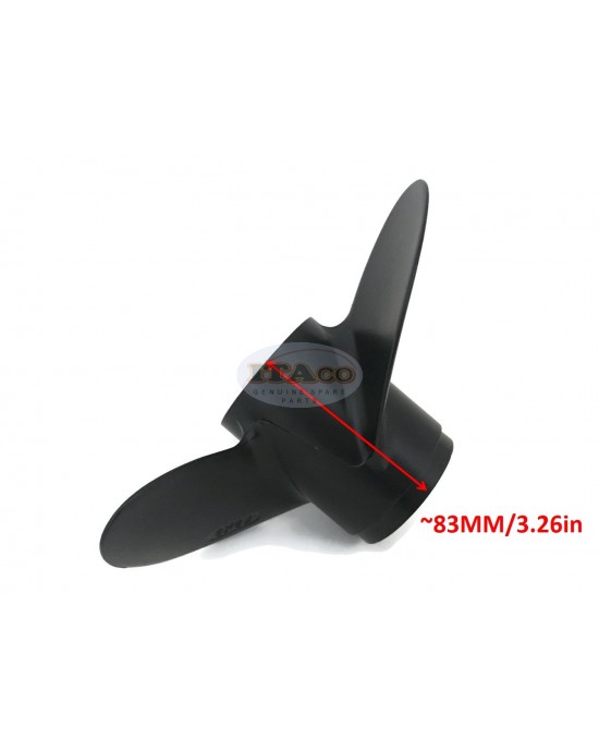 Boat Motor Propeller Assy for Hangkai F6.5 6.5HP 4-Stroke Outboard Motor Engine 3 x 7.8" x 8"