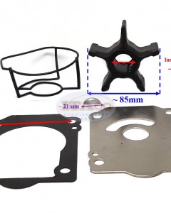 Boat Outboard 17400-93J02 17400-93J01 17400-93J00 Water Pump Repair Kit for Suzuki Outboard DF 200 - 250HP Motors Engine Sierra 18-3267