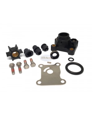 Boat Outboard Motor Water Pump Kit for Johnson Evinrude OMC 1974-UP 9.9-15 HP OEM 394711 18-3327 386697 391698 389112 387610 Engine