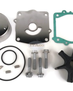 Boat Motor Water Pump Repair Kit 61A-W0078-A2 61A-W0078-A3 A0 A1 00 for Yamaha Outboard Sierra 18-3396 61A-W0078-A1 150hp - 300hp Marine 2/4-stroke Engine